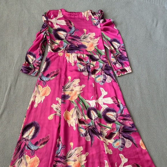 PatBO Pink Floral Dress - Picture 9 of 12